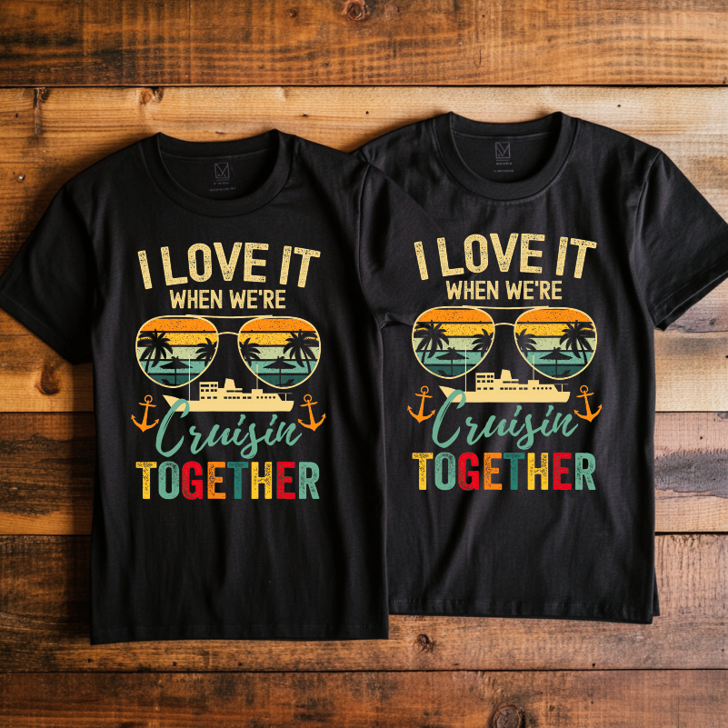 Cruise Crew Custom T-Shirt – Personalized Vacation Tee for Family & Group Trips