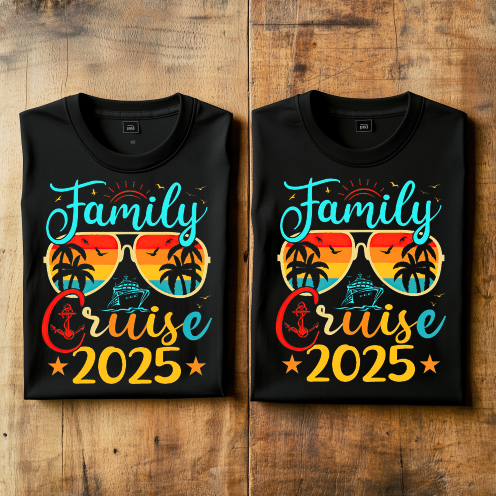 (Family Cruise4) Cruise Crew Custom T-Shirt – Personalized Vacation Tee for Family & Group Trips (Copy) (Copy) (Copy)