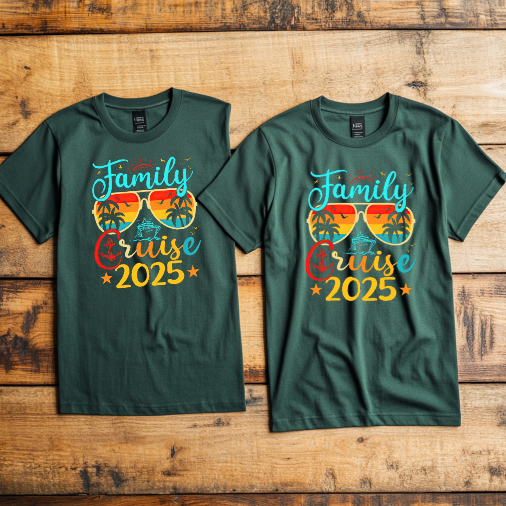 (Family Cruise4) Cruise Crew Custom T-Shirt – Personalized Vacation Tee for Family & Group Trips (Copy) (Copy) (Copy)