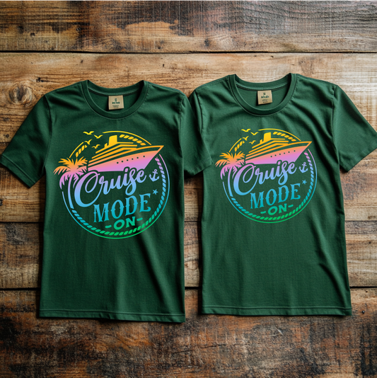 "Cruise Mode” design 2 Custom Cruise T-shirt design (Copy)