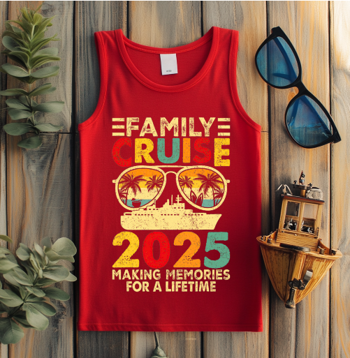 (Family Cruise) Cruise Crew Custom T-Shirt – Personalized Vacation Tee for Family & Group Trips