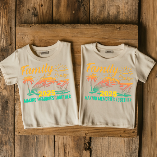 (Family Cruise) Cruise Crew Custom T-Shirt – Personalized Vacation Tee for Family & Group Trips (Copy)