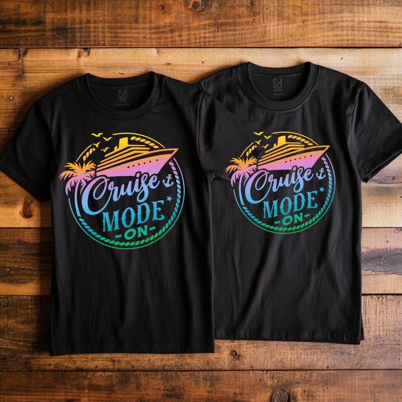 "Cruise Mode” design 2 Custom Cruise T-shirt design (Copy)