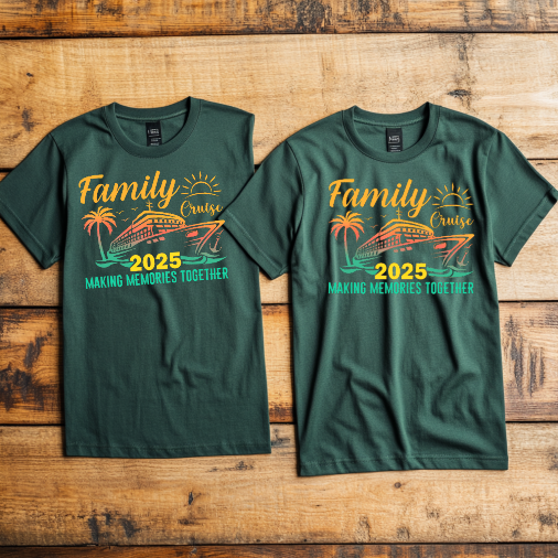 (Family Cruise) Cruise Crew Custom T-Shirt – Personalized Vacation Tee for Family & Group Trips (Copy)